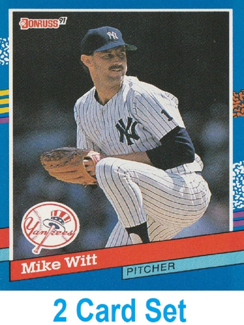 Mike Witt Baseball Card Collection